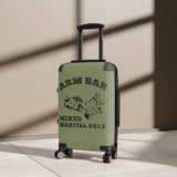 Armlock Cabin Suitcase, Arm Bar Cabin Luggages, Military Green Color Travel Suitcase