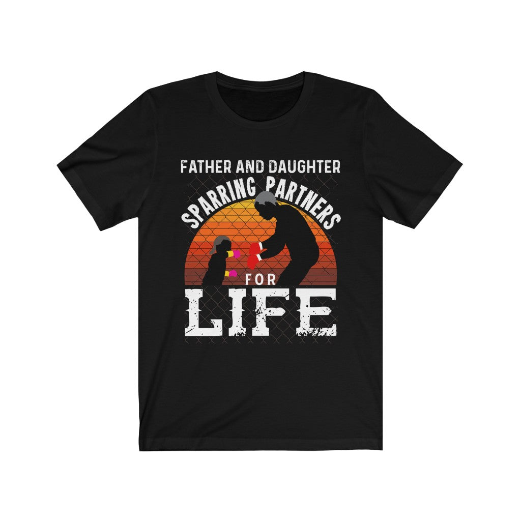 Father Daughter MMA Sparring T-Shirt