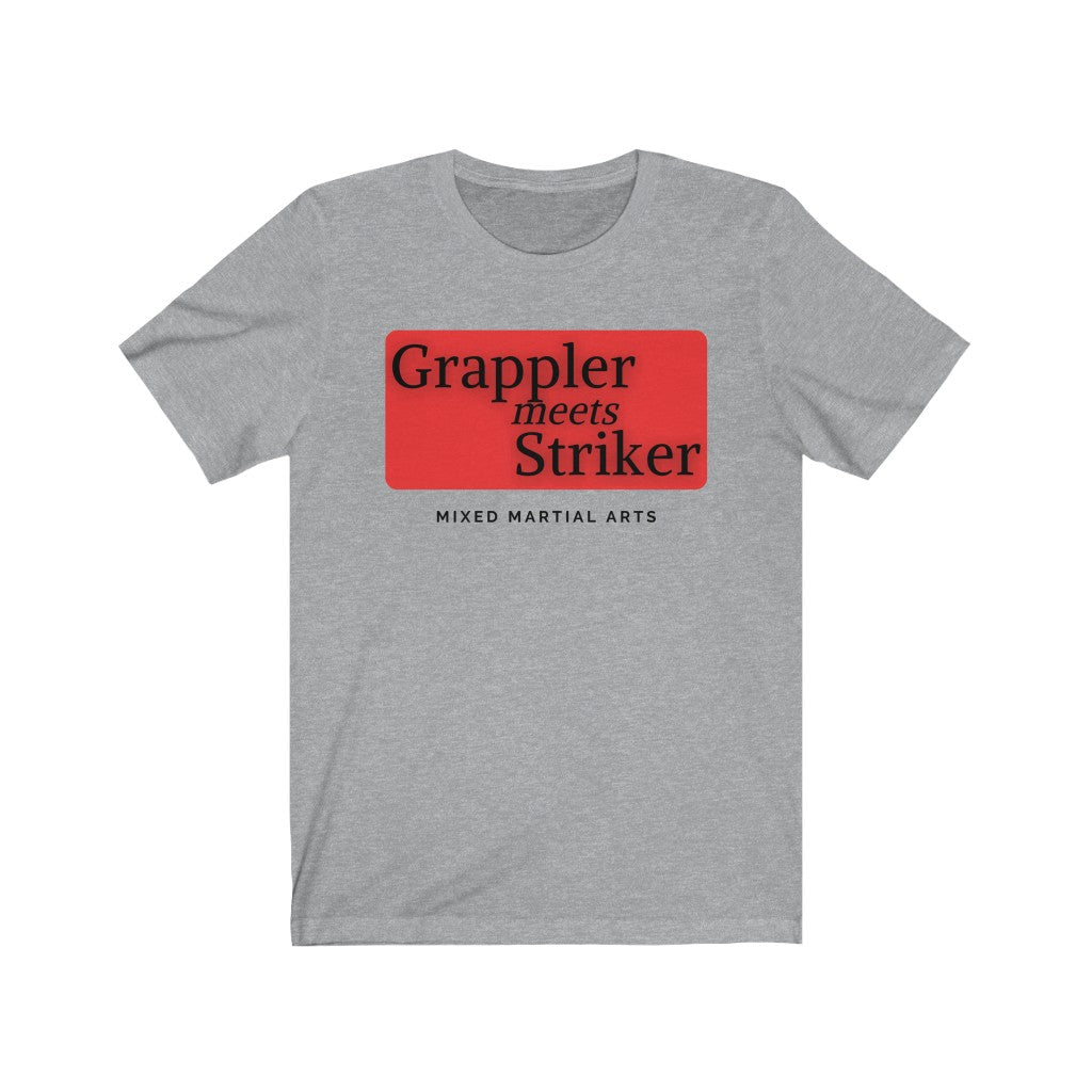 Martial Arts T Shirt, MMA T Shirt, Grappler meets Striker Martial Arts T-Shirt