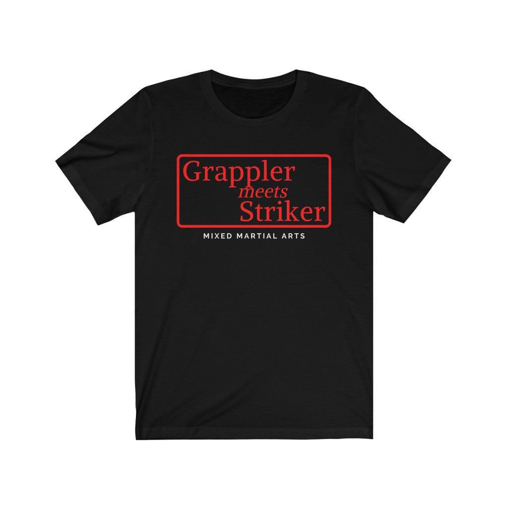 MMA t shirt, martial arts t shirt, Grappler VS Striker MMA T-Shirt