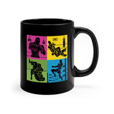 MMA Tea Cups, Jiu Jitsu Coffee Mug, Boxing Tea Cup, BJJ Coffee Mugs