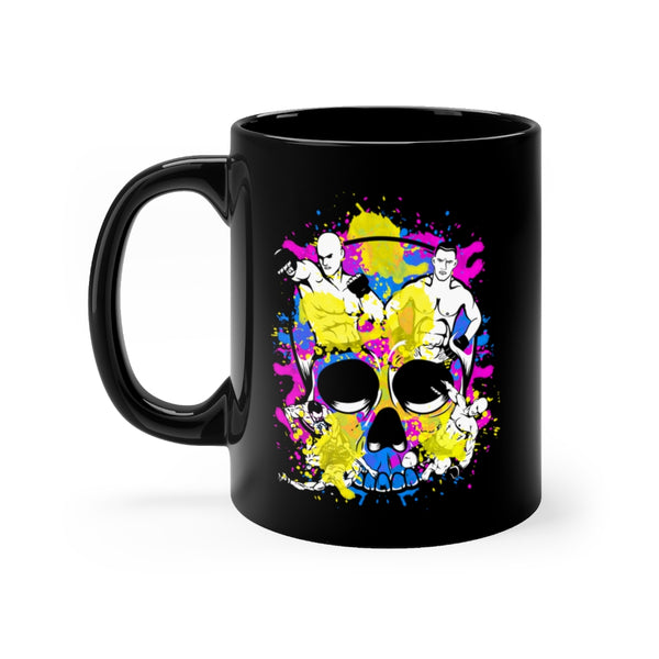 Skull Candy MMA Mug, Sugar Skull Mugs, Sugar Skull Coffee Mug, Boxing Coffee Cups, BJJ Tea Mugs, Grappling Coffee Mugs