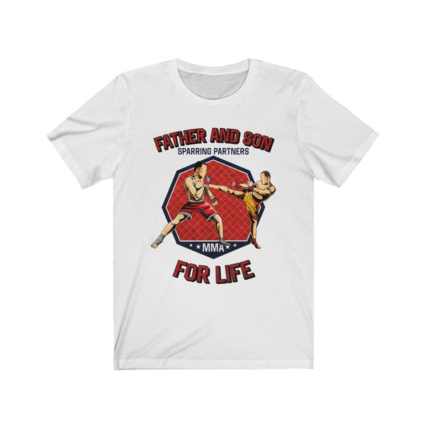 Father & Son Sparring Partners for Life MMA T-shirt