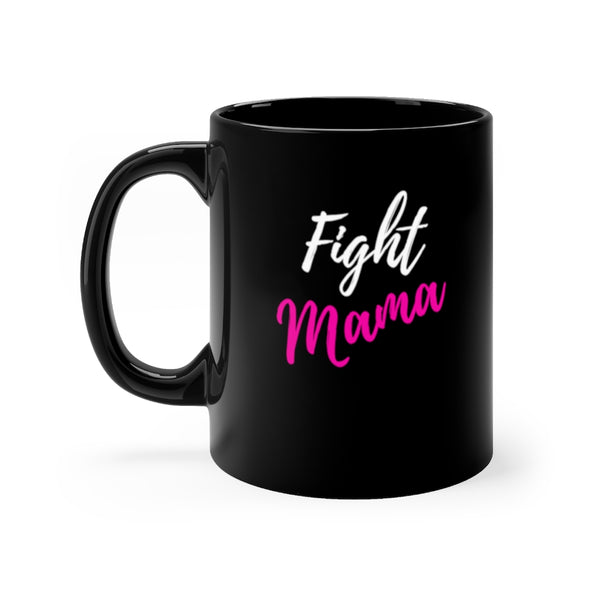 Fight Mama Coffee Mugs, MMA Coffee Mug, Mum Coffee Cups, Mom Coffee Cup, Tea Mugs For Women, Black Coffee Mugs