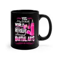 Black Coffee Mug, Boxing Coffee Mug, Kickboxing Tea Cups, Muay Thai Coffee Cup, Motivational Coffee Mug, Mixed Martial Arts Coffee Mug
