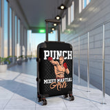 Punch Martial Arts Cabin Suitcase, Boxing Cabin Luggage, Martial Arts Cabin Suitcase, Black Color Luggage, BJJ Cabin Suitcase