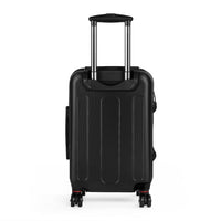 MMA Candy Skull Black Suitcase, MMA Skull Candy Cabin Suitcase, MMA Luggage, Sugar Skull Suitcases, Candy Skull Luggage