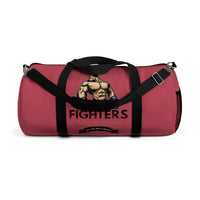 MMA Legends Large Heather Red Duffel Bag, Boxing Equipment Bag, Red Heather Color Sports Bag, BJJ Duffle Bag, Fighters Travel Bag
