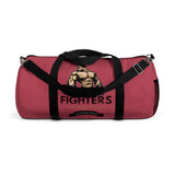 MMA Legends Large Heather Red Duffel Bag, Boxing Equipment Bag, Red Heather Color Sports Bag, BJJ Duffle Bag, Fighters Travel Bag