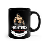 MMA Coffee Cups, Coffee Mugs For Fighters, Coffee Mug For Strikers, Kickboxing Coffee Mugs, Muay Thai Coffee Cups