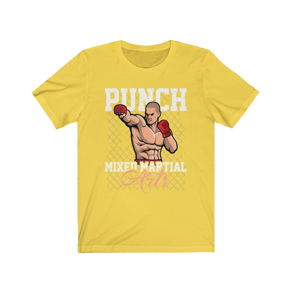 Martial Arts T Shirt, Boxing T Shirt, MMA Punch Martial Arts T-Shirt