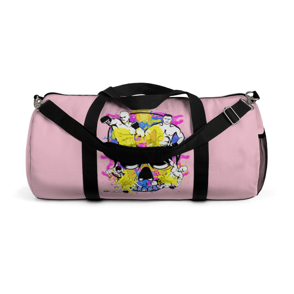 MMA Skull Candy Pink Large Duffel Bag Size 23 x12 x12 Buy NOW Martial Arts Style