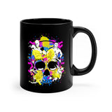 Coffee Mugs For Women, Black Coffee Mugs, Muay Thai Tea Mugs, Kickboxing Coffee Cups, Girl Coffee Mugs