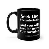 Martial Arts Coffee Mug, Boxing Coffee Mugs, Conor Coffee Mug, Seek The Uncomfortable Coffee Mug